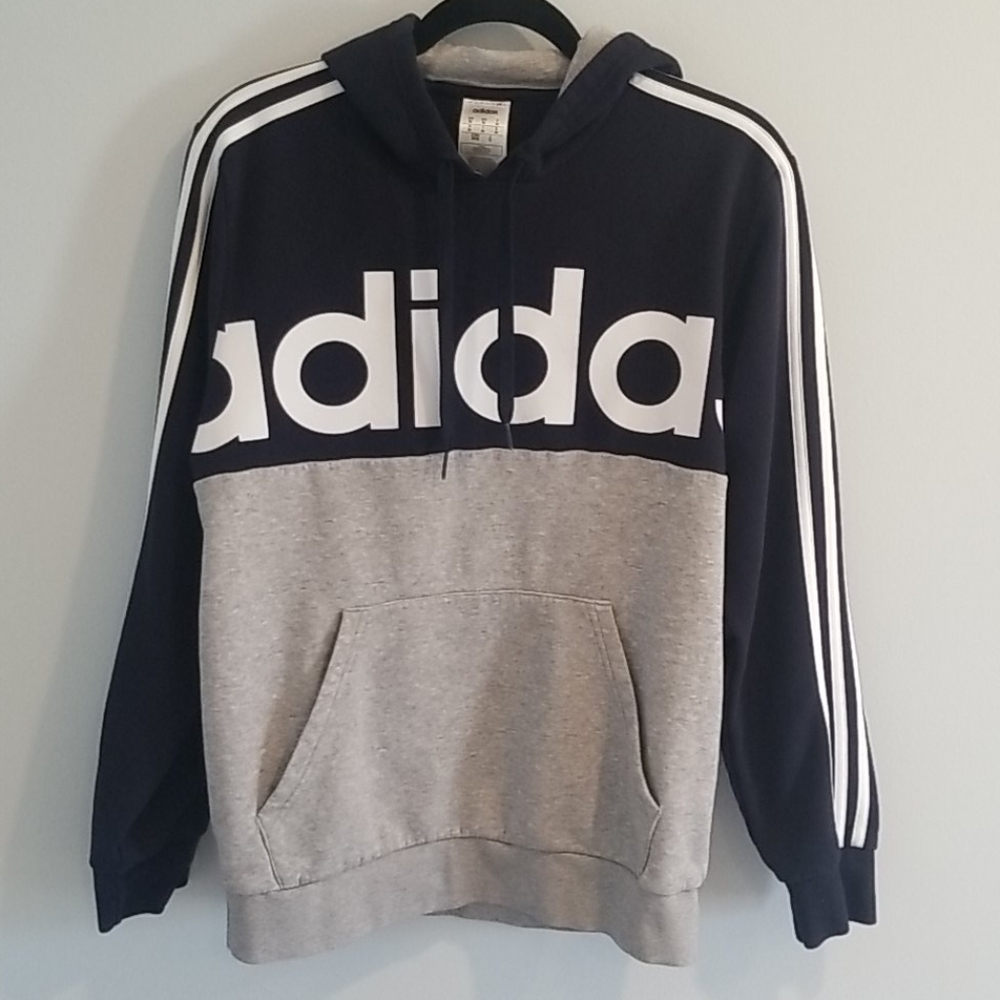 Adidas Essentials Colorblock Pullover Men's Hoodie
